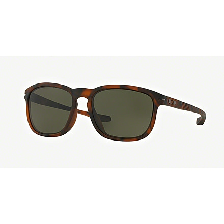 Oakley ENDURO A OO9274 Sunglasses 927405-55 - Matte Brown Tortoise Frame, Dark Grey Lenses