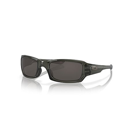 Oakley Fives Squared Mens Sunglasses Grey Smoke Frame, Warm Grey Lens OO9238-05