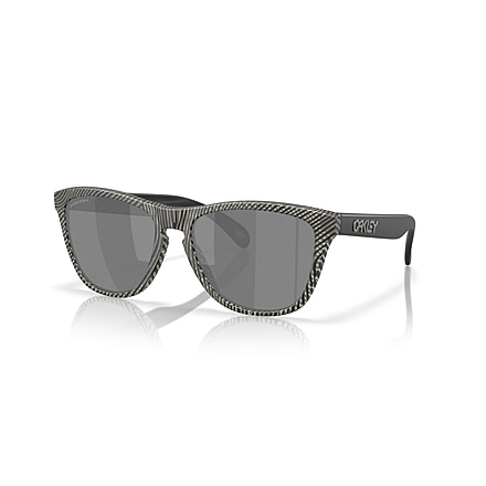 Oakley Frogskins Sunglasses, Matte Grey Ink Fingerprint, PRIZM Black, OO9013-M055