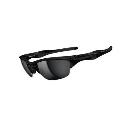 Oakley Half Jacket 2pt0 Polished Black Frame w/ Black Iridium Lenses Men's Sunglasses OO9144-01