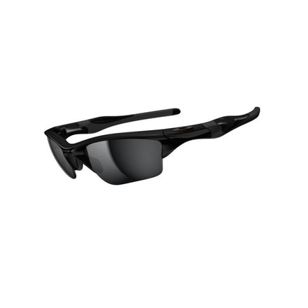 Oakley Half Jacket 2pt0 XL Polished Black Frame w/ Black Iridium Lenses Men's Sunglasses OO9154-01
