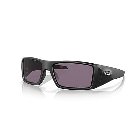 Oakley Heliostat Sunglasses, Matte Black, PRIZM Grey, PRIZM Grey, OO9231-0161