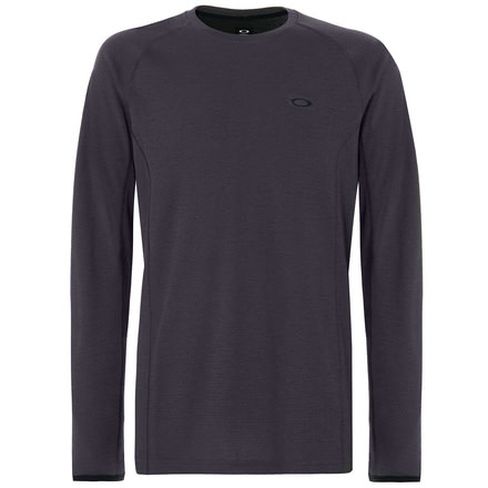 Oakley Long Sleeve Tee - Mens, Forged Iron, Extra Large, 434149-24J-XL