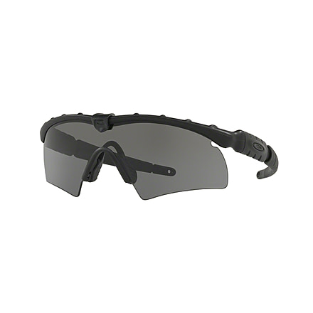 Oakley M FRAME HYBRID S OO9061 Sunglasses 11-142-33 - Black Frame, Grey Lenses