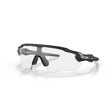 Oakley OO9208 Radar EV Path Sunglasses - Men's, Steel Frame, Clear To Black Photochromic Lenses, 920813-38