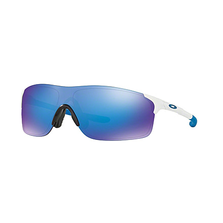 Oakley OO9383 Sunglasses 938302-38 - Polished White Frame, Sapphire Iridium Lenses