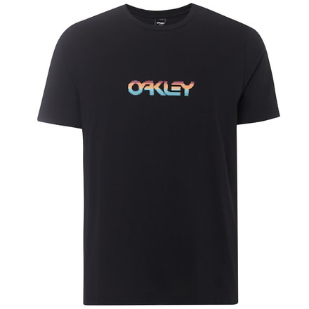Oakley Pixel B1B Tee - Mens, Blackout, Extra Large, 457539-02E-XL