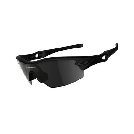 Oakley Radar Pitch Matte Black Frame w/ Grey Lenses Men's Sunglasses 09-676