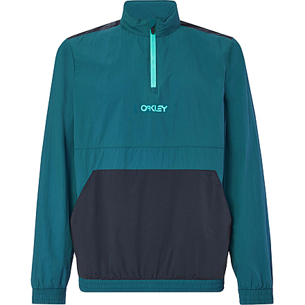 Oakley Retro Lite Packable Anorak, Mens, Bayberry, Medium, FOA401847-70U-M