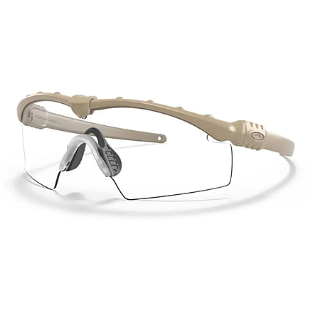 Oakley SI Ballistic M Frame 3.0 Array Sunglasses, Dark Bone Frame, Clear, Grey, and Persimmon Lenses OO9146-08