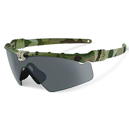Oakley SI Ballistic M Frame 3.0 Sunglasses, Multicam Frame, Grey Lens OO9146-02
