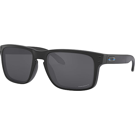 Oakley SI Holbrook Tonal Thin Blue Line Sunglasses, Prizm Black Polarized, 0OO9102-J755