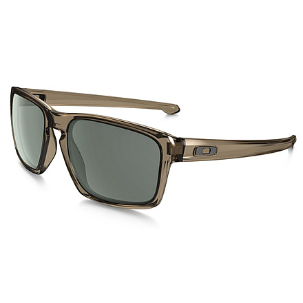 Oakley Silver Sunglasses Sepia Frame, Dark Grey Lens-OO9262-02