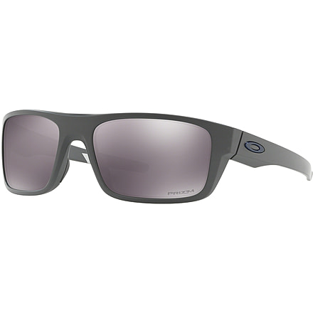 Oakley Standard Issue Armed Forces Drop Point Sunglasses, Matte Dark Grey w/Prizm Black, OO9367-2760