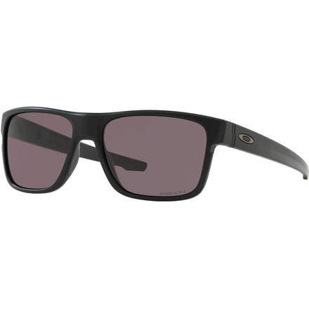 Oakley Standard Issue Crossrange Sunglasses, Matte Black w/Prizm Grey, OO9361-2157