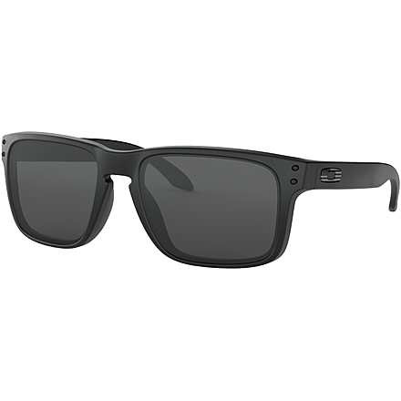 Oakley SI Standard Issue Holbrook Tonal Flag Collection Sunglasses, Matte Black w/Grey, OO9102-E555