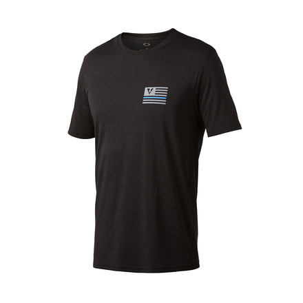 Oakley Thin Blue Line Tee - Mens, Blackout, Medium, 455898OEM-02E-M
