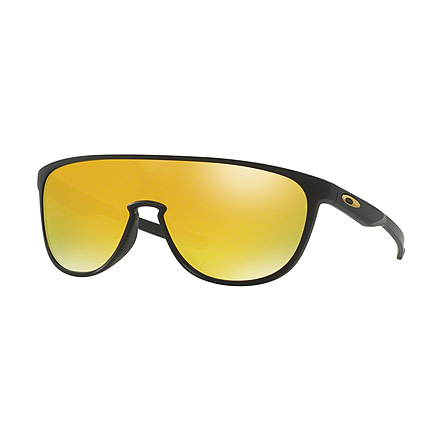 Oakley TRILLBE OO9318 Sunglasses 931806-34 - Matte Black Frame, 24K Iridium Lenses