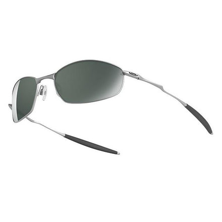 Oakley Whisker Silver Frame w/ Dark Grey Lenses Sunglasses 05-716