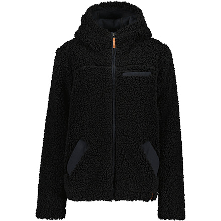 Obermeyer Amelia Sherpa Jacket - Women's, Large, Black, 17064-16009-L
