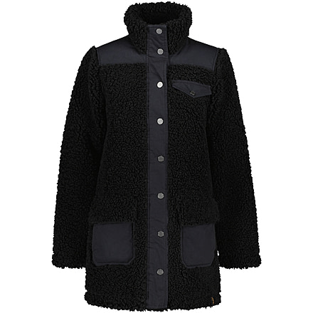 Obermeyer Andie Sherpa Jacket - Women's, Extra Small, Black, 17068-16009-XS