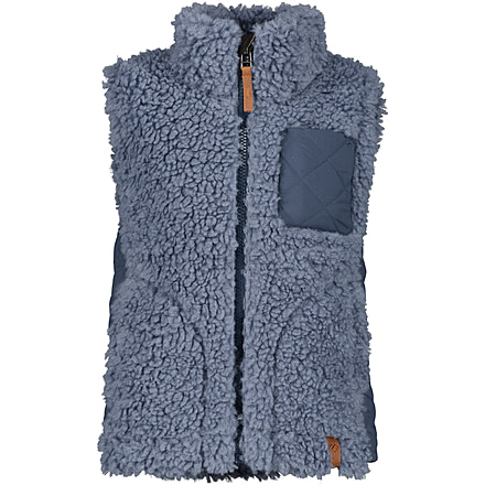 Obermeyer Ashton Sherpa Vest - Kids, Large, Slated, 77038-22165-L