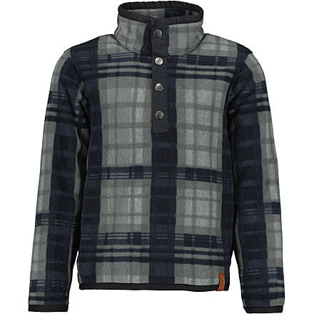 Obermeyer K Boulder Fleece - Kids, Extra Small, Woodsman Plaid, 77046-22146-XS