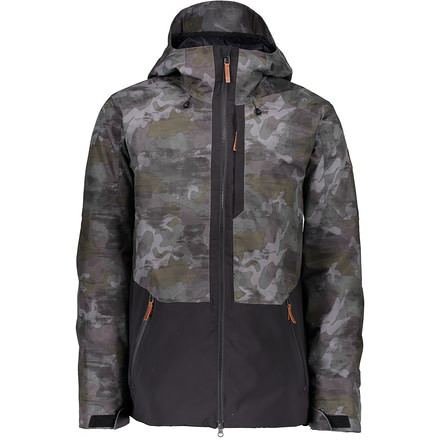Obermeyer Chandler Shell Jacket - Mens, Off-Duty Camo, Small, 22091-OFF-DUTY CAMO-S
