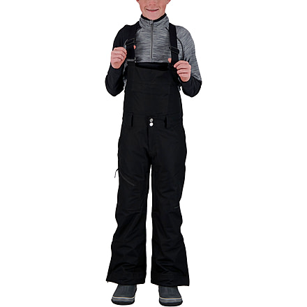 Obermeyer Connor Bib Pant - Boys, Black, Extra Large, 45017-16009-XL
