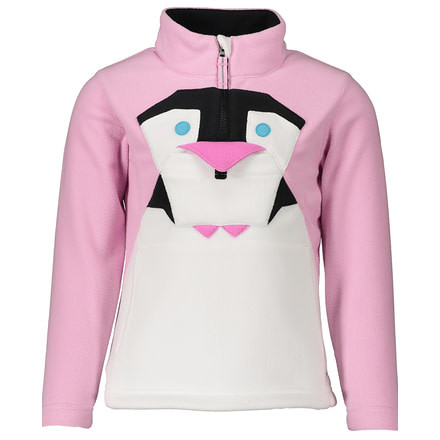 Obermeyer Dream On Fleece Top - Girls, White, Extra Small, 57027-WHITE-XS