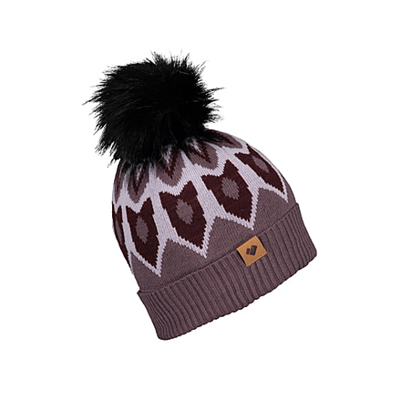 Obermeyer Fair Isle FF Pom Beanie - Womens, Purple Reign, One Size, 18068-21179-ONE SIZE