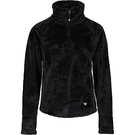 Obermeyer Furry Fleece Top - Girls, Black, Small, 37000-16009-S