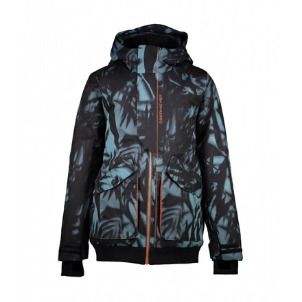 Obermeyer Gage Jacket - Boys, Palm Shadow Pri, Medium, 41041-18183-M