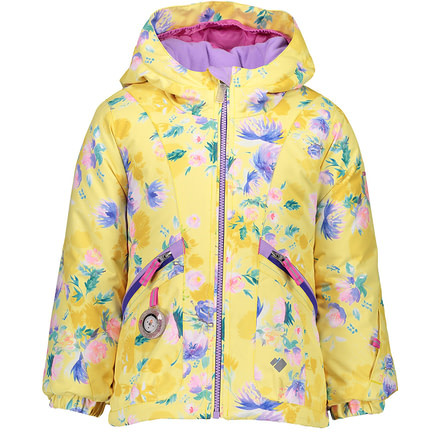 Obermeyer Glam Jacket - Girls, Lemon Glaze, 5, 51051-LEMON GLAZE-5