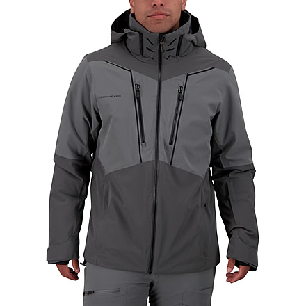 Obermeyer Iba Down Hybrid Jacket - Mens, Coal, Extra Large, 21041-20004-XL
