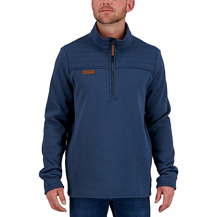 Obermeyer Jace Fleece Pullover - Mens, Raw Indigo, Small, 27044-21175-S