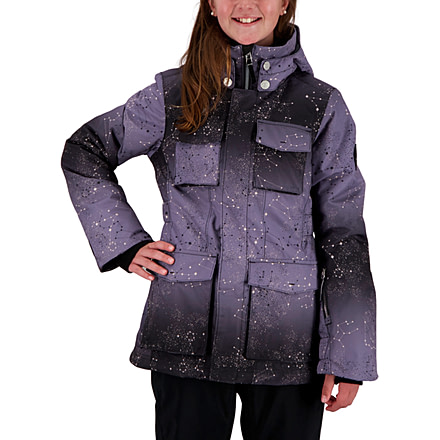 Obermeyer June Jacket - Girls, Stars Align, Medium, 31073-21177-M