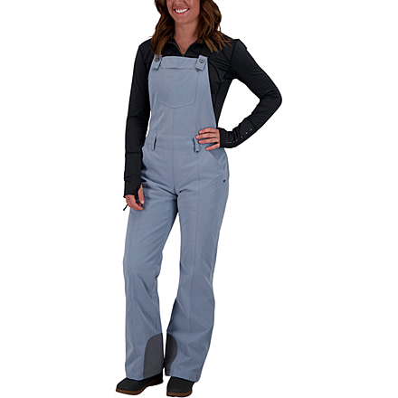Obermeyer Malta Bib Overall - Womens, Blue Ash, 6 Long, 15048-21168-6L