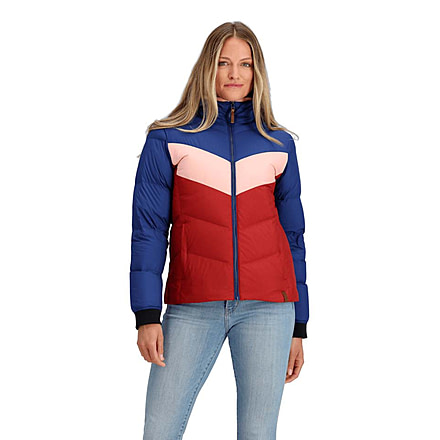Obermeyer Peyton Down Jacket - Womens, Cherry Wood, Extra Small, Regular, 11201-23046-XS