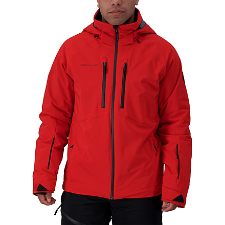 Obermeyer Raze Jacket - Men's, Small, Regular, Brakelight, 21113-19042-S