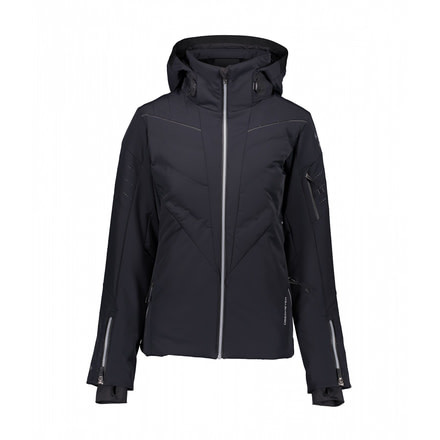 Obermeyer Razia Down Hybrid Insulated Ski Jacket - Womens, Black, 10, 11112-16009-10