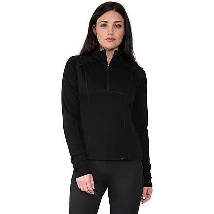 Obermeyer Sarah 1/4 Zip - Women's, Large, Black, 17074-16009-L