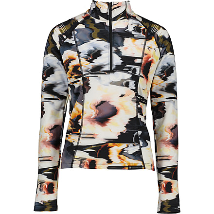 Obermeyer Sarah 1/4 Zip - Women's, Small, Glitchy, 17074-22123-S