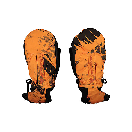 Obermeyer Thumbs Up Mitten Print, Make Tracks, Extra Small, 78024-21135-XS