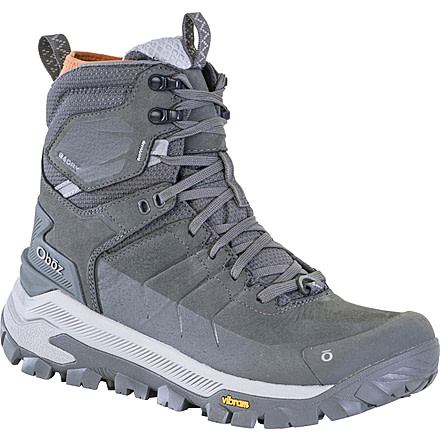 Oboz Bangtail Mid Insulated B-DRY Winter Boots - Mens, Medium, Charcoal, 14 US, 83501-102-14-Medium