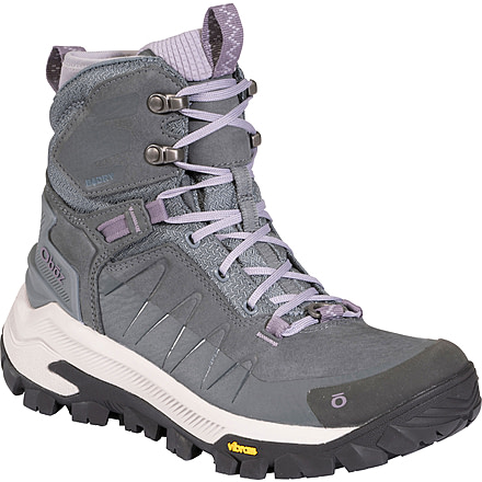 Oboz Bangtail Mid Insulated B-DRY Winter Boots - Womens, Medium, Slate, 7.5 US, 83502-150-7.5-Medium