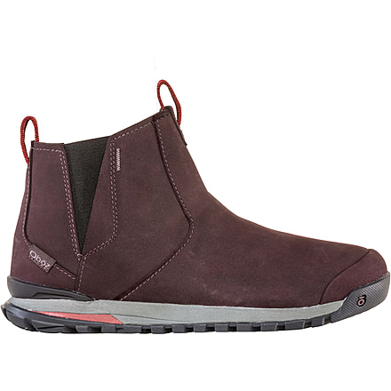 Oboz Bozeman Mid Leather Pull-On Casual Shoes - Womens, Raisin, 11 US, Medium, 75302-Raisin-Medium-11