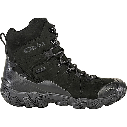 Oboz Bridger 8in B-DRY Winter Shoes - Men's, Black Sea, 8 US, 82001-Black Sea-Medium-9