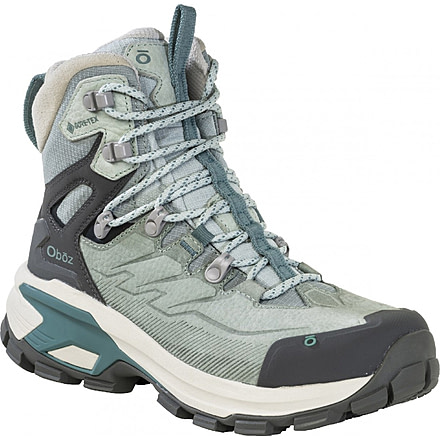 Oboz Bridger Ridge Mid GTX Hiking Shoes - Womens, Glacier, 9, 25002-726-9