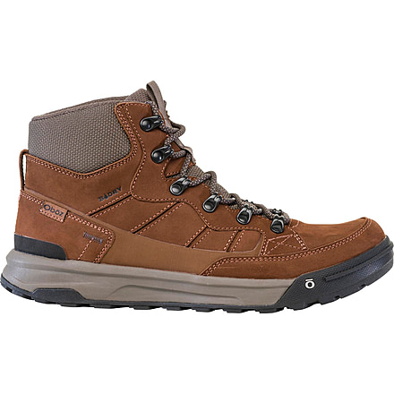 Oboz Burke Mid Leather Waterproof Boots - Mens, Grizzly, 10, Medium, 79401-Grizzly-Medium-10